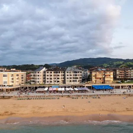 Zarautz Beach With Parking By Aston Rentals Exterior foto